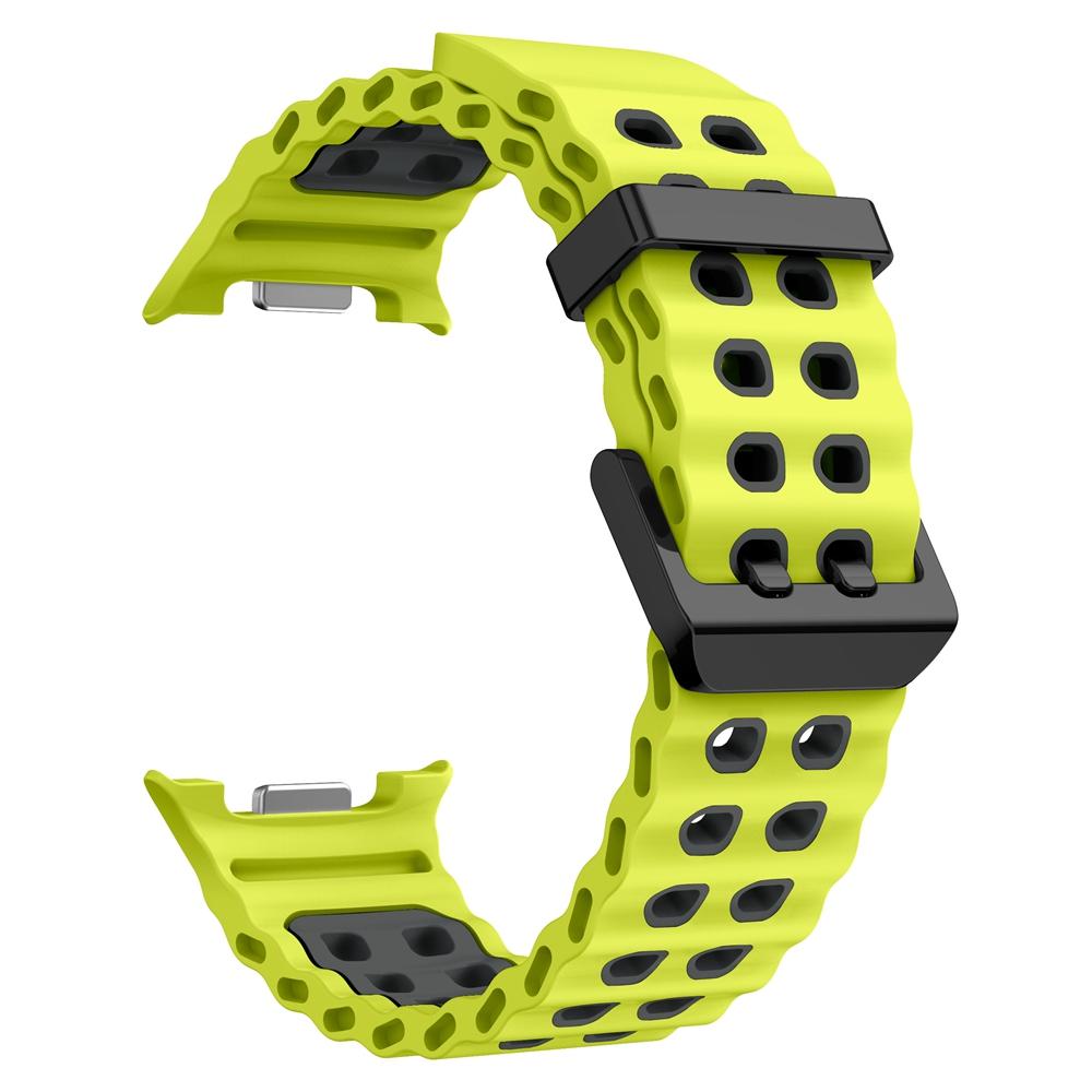 Silicone Marine Band For Samsung Galaxy Watch 8 Classic 46mm Sports Strap For Samsung Watch 8 44mm 40mm Bracelet Watchbands