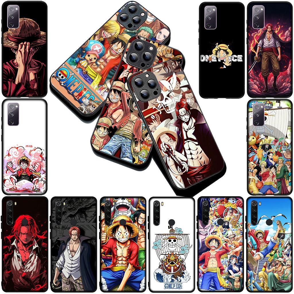 Shanks Red Hair One Luffy Pieces Phone Cover for Motorola Moto G86 G57 E14 E15 G14 G34 G35 G84 G24 A54 G15 Power E22 Soft Case