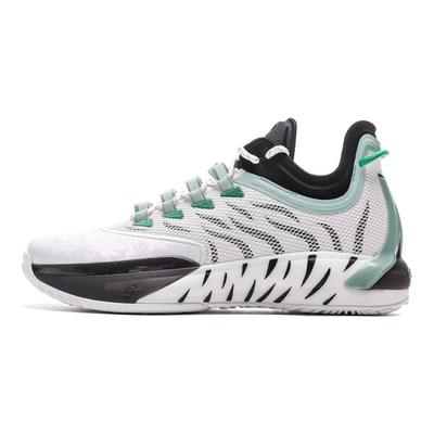 GH1 Low Alpha Durable Breathable Basketball Shoes Men Sneakers White Black Green 112041103-1