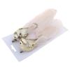 2Pcs Unique Feathered Bird Hanging Decoration Holiday Charm Foam Feathered Birds Hangings for Christmas Tree Adornment 6XDE