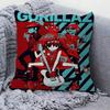 Retro Music Gorillaz Stitch Lucky Dragon Pillow Cover Sofa Cushion Cover Home Room Decoration Children Gift