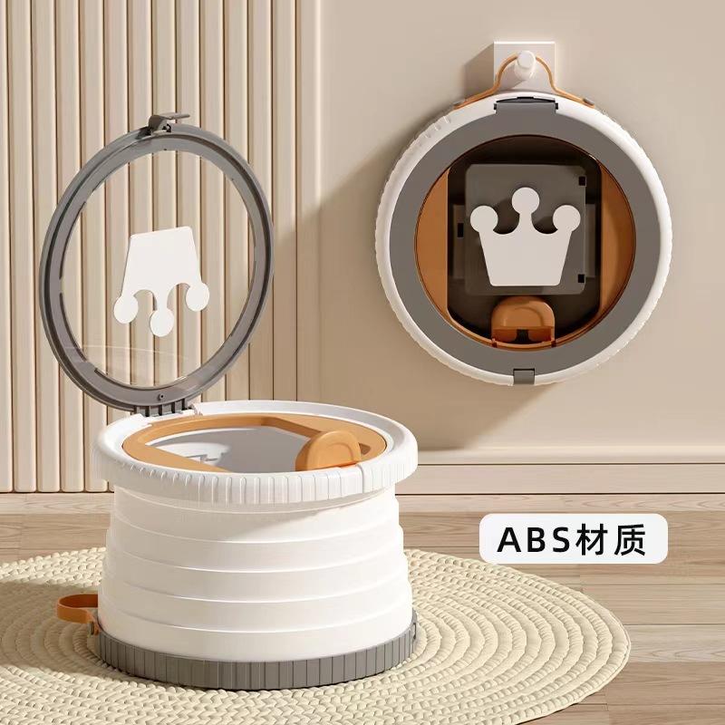 New 2-in-1 Children s Folding Toilet Portable Children s Travel Toilet Car Toddler Toilet Potty Training Seat Suitable For for Camping
