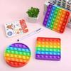 Juguetes Sensoriales de Silicona para Aliviar el Estrés, Burbujas para Empujar, Fidget, TDAH, Ansiedad, Recuerdos de Fiesta para Niños, Rellenos de Calcetín, Regalos, Premios de Aula