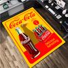 Coca Cola Print Rug - Home Decoration Carpet For Living Room Bedroom Flooring Computer Chair Area Rug