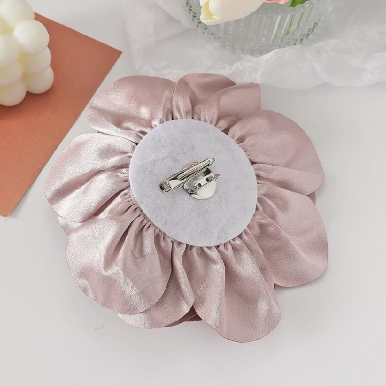 Spilla Floreale in Tessuto alla Moda Peonia Spilla da Bavero Elegante Accessorio Gioiello per Donna