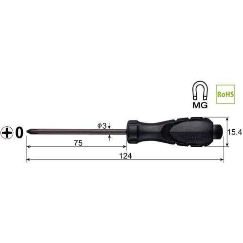 VESSEL Eco Value Driver  Precision Type  +0x75 540
