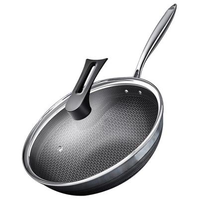 AMD 32cm 316 Stainless Steel Non-Stick Wok