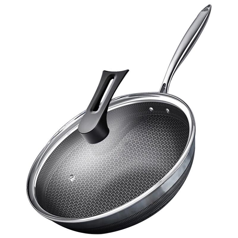 

AMD 32cm 316 Stainless Steel Non-Stick Wok
