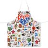 JNIAP Puerto Rico Apron With Pocket Puerto Rican Apron Puerto Rico Flag Aprons Puerto Rican Gift