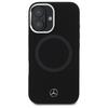 Mercedes Mehmp16S23Suttk Iphone 16 6.1  Czarny/Black Hardcase Silicone Tonal Logo Magsafe