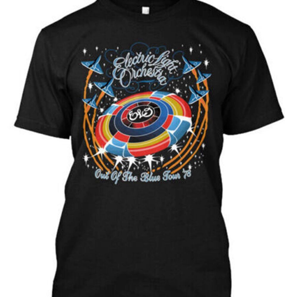 

Футболка унисекс Elo Out Of The Blue Tour Electric Light Orchestra S