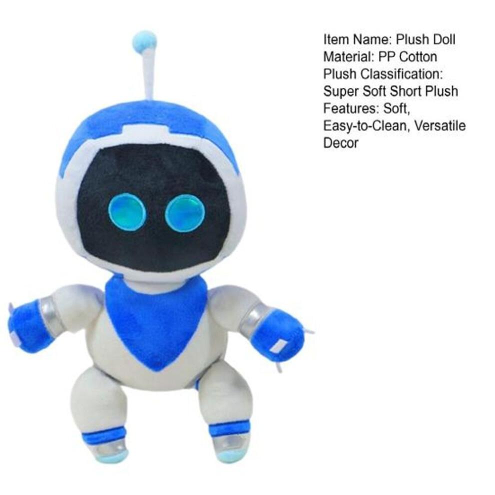 Astro Bot Plush Doll Toy For Game Fans Soft Stuffed Figure
