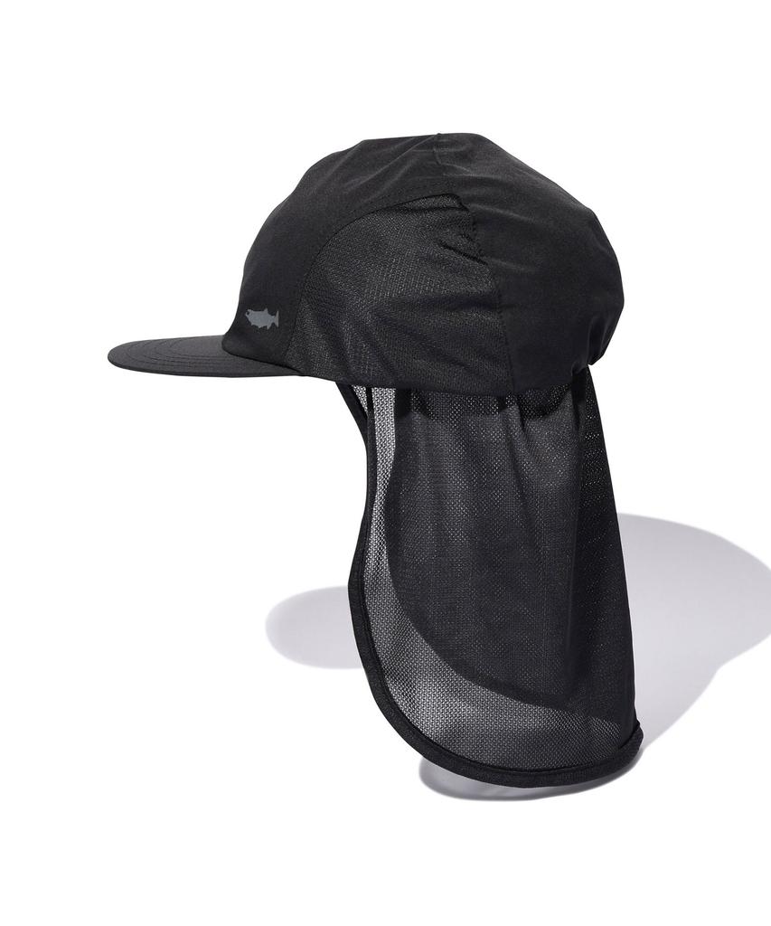 SNOWPEAK Sun Guard Cap - Black / Tt2410-Ac02Bk