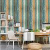 Vinyl Retro Color Antique Stripes Peel and Stick Wallpaper Self Adhesive Contact Paper Removable Waterproof Wallpaper For Furniture Renovation