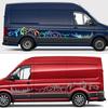 Car Motorhome Camper Van DIY Stripes Mountain Graphics Stickers Decals For Volkswagen VW Crafter Auto Tuning Accessories