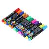 12 Stück Marker Stifte Verschiedene Farben Wischbare Whiteboard Marker für Graffiti Malerei Markierung