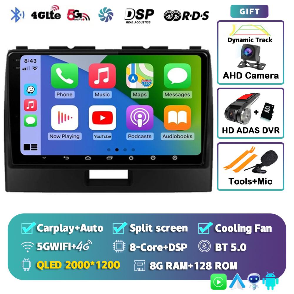 Android 14 Carplay Car Radio For Suzuki Wagon R 2010 2011 2012 2013 2014 2015 2016 2017 2018 GPS Multimedia Video Player Stereo