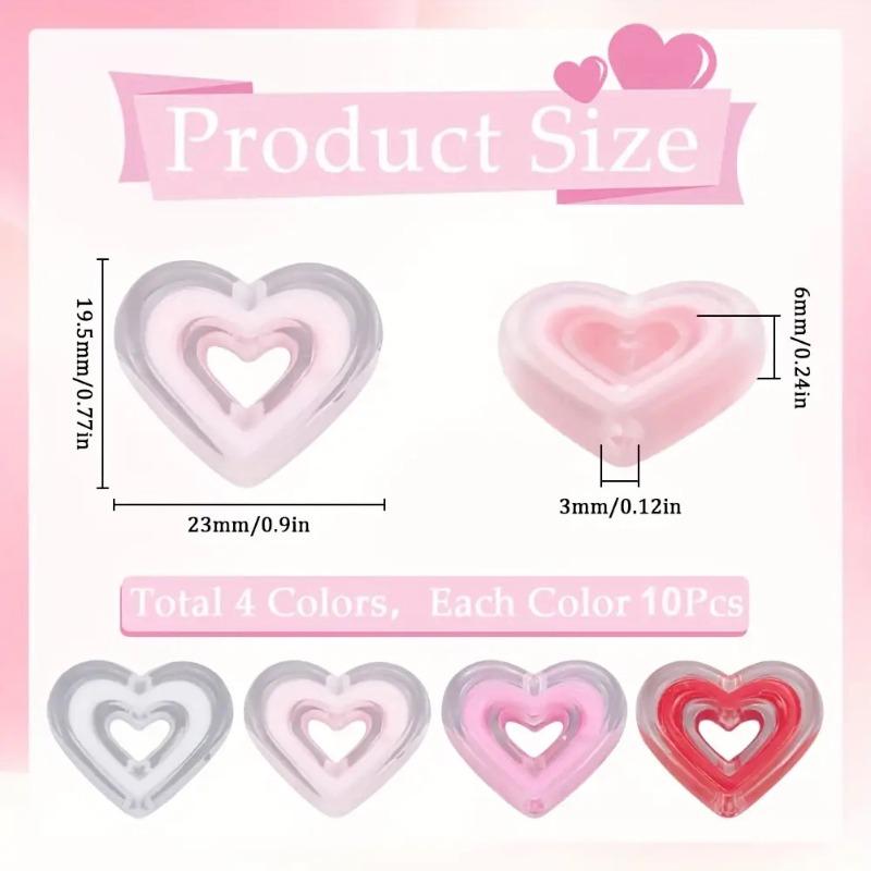 Love Bead DIY Bracelet Necklace Bead Material Small Accessories