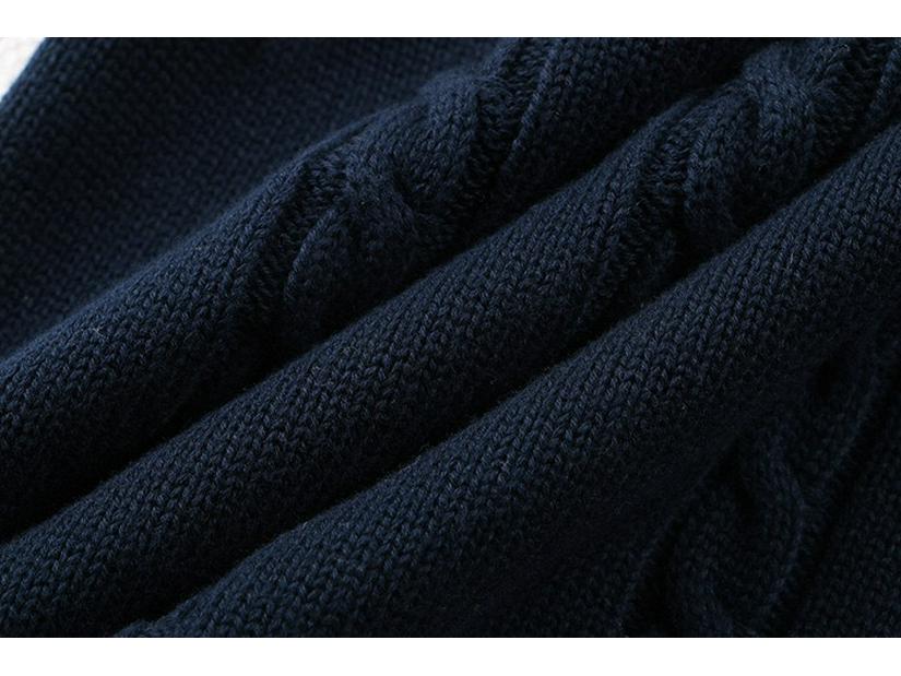In-Stock Children's Preppy Style Knitted Wool School Uniform Vest - Sleeveless Sweater for Boys and Girls