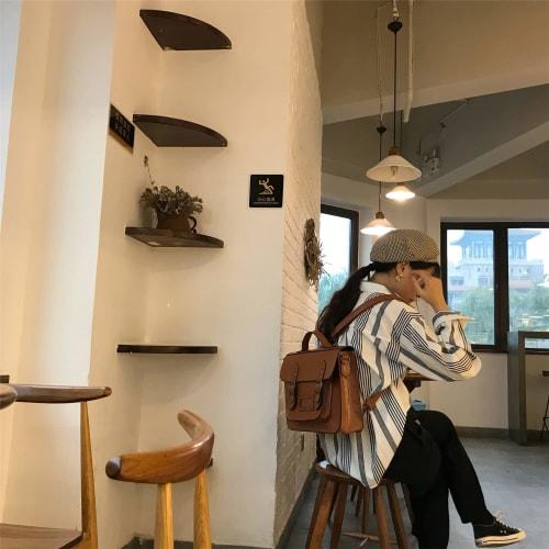 Women's Lycoris Recoil Cosplay Backpack, featuring Sensoku Nishikigi and Takina Inoue, made of PU leather. Large capacity, cute, lightweight, and wate