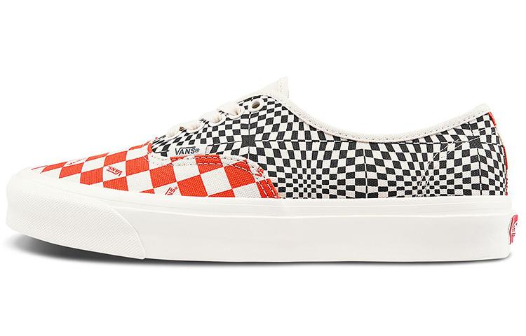 Vans Authentic Logo Check Flame Black VN0A4BV91XL 40.5