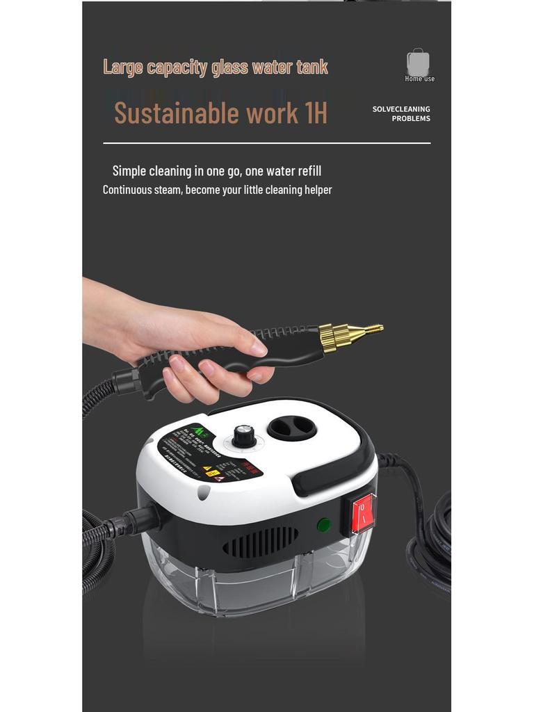 High-Temperature Handheld Steam Cleaner for Quick Household Cleaning