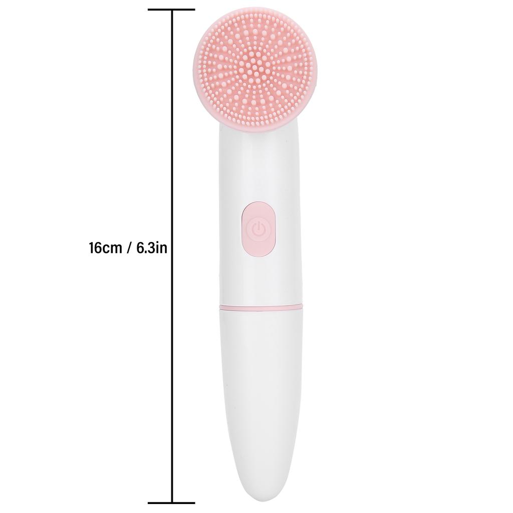 2‑In‑1 Electric Ultrasonic Silicone Face Cleansing Brush Pore Cleaner Face Cleansing Brush