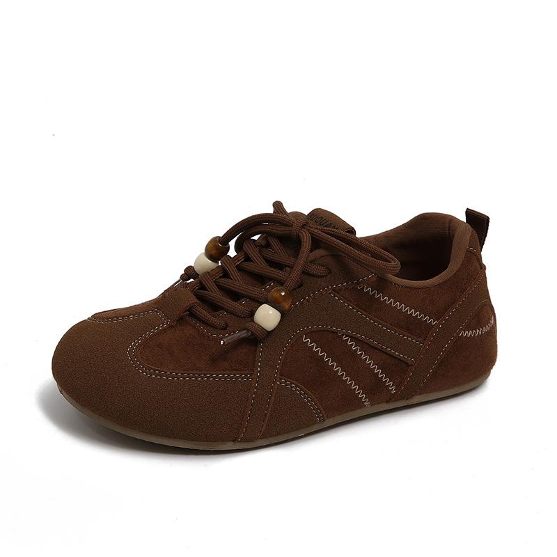 

K3911 Korean version ins retro German training shoes women s 2025 new autumn breathable soft-soled sports and leisure Forrest Gump shoes tide 35