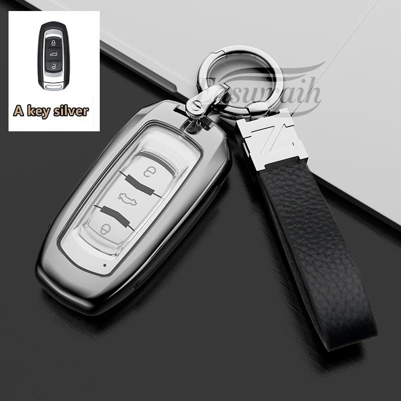 

Car Key Case For Geely Coolray Tugella Fy11 Atlas Boyue Nl3 Emgrand X7 Ex7 Suv Gt Gc9 Borui Ec7 Ec715 Ec718 Keychain Accessories