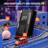 4 in 1 Car Jump Starter with 150PSI Air Compressor 1000A Battery Booster(Up to 5L Gases Engine)7500mAh Power Bank with LED Light