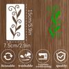 Nouveau Set de Pochoirs en Plastique Réutilisables Design Papillon Grande Taille Pochoirs Fleurs Bricolage Peinture par Aérosol Modèles de Peinture Scrapbooking