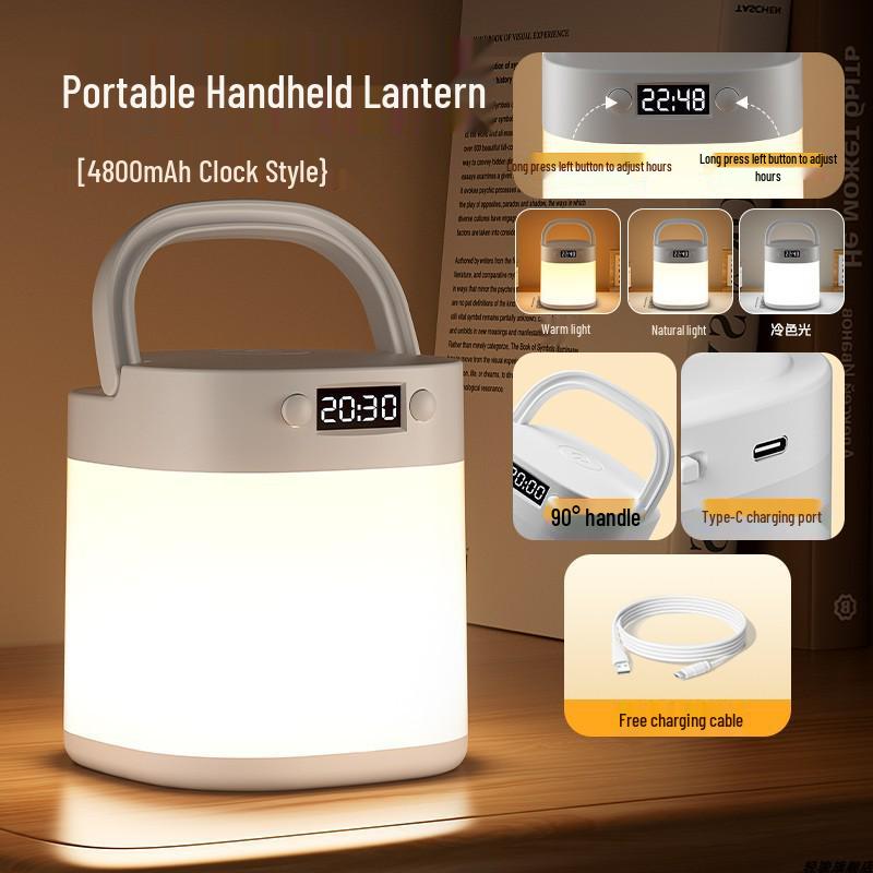 Rechargeable Super Bright Camping Light: Long Battery Life for Home, Outdoor, Emergency, and Tent Hanging Lighting.