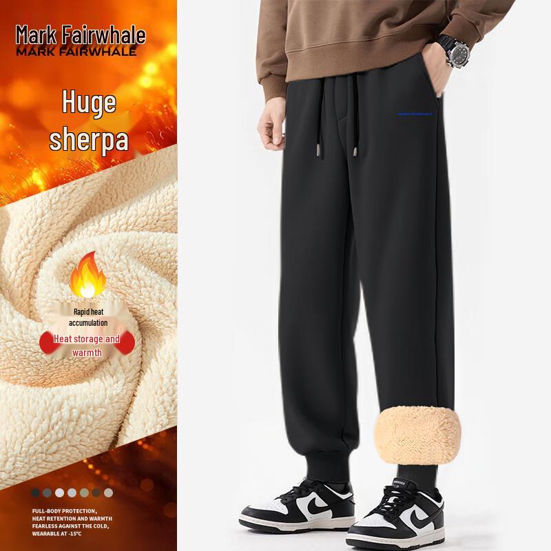

Mark Fairwhale Men s Heavyweight Fleece-Lined Joggers 4XL
