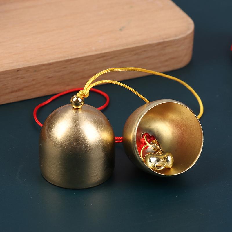 1Pc Pendant Metal Bell Alloy/Pure Copper Vintage Wind Chime Ornament Anti-Theft Diy Craft Door Bell Home Decoration