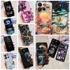 For Itel A60 A70 A27 A48 Phone Case Back Cover Matte Slim Soft TPU Silicone Bumper Child Fashion Cartoon Pattern Fundas ITELA60s