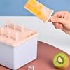 Popsicle & Sorbet Mold Set - Food-Grade Ice Pop Maker with Lid, Reusable Freezer Tray for Homemade Ice Cream, Yogurt&Fruit Juice