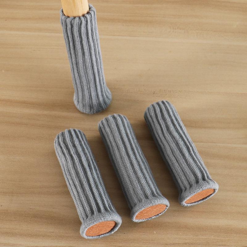 Thickened Non-Slip Chair and Table Leg Covers - Wear-Resistant, Silent Foot Pads for Tables and Chairs