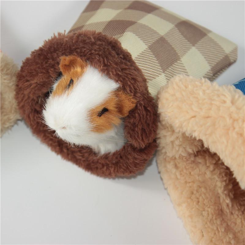 Cozy Cotton Nest for Small Pets: Warm Sleeping Bag for Hamsters, Guinea Pigs, Chinchillas, Hedgehogs, and Squirrels