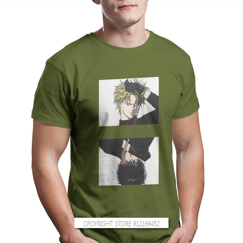 Banana Fish Lynx Okimura Eiji Unisexga Aime Tshirts For Unisex Asheiji Edit Ofertas Graphic Oneck Cotton Streetwear