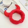 Cartoon Plush Cute Super Cute Hair Accessories Face Wash Makeup Hair Hoop Plush Doll Headwear Hair Strap