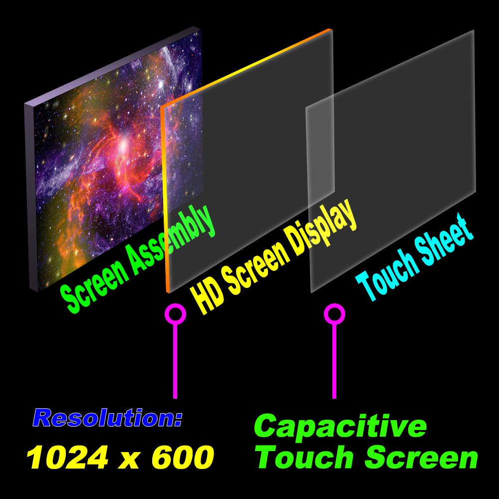 RK-A715 Quad-core HD Android Car MP5 7 Inch Android GPS Navigation Car ...