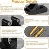 Bike Wall Mounts, Adjustable Bicycle Parking Clip Bike Hooks For Wall,with Mounting Screws - DD