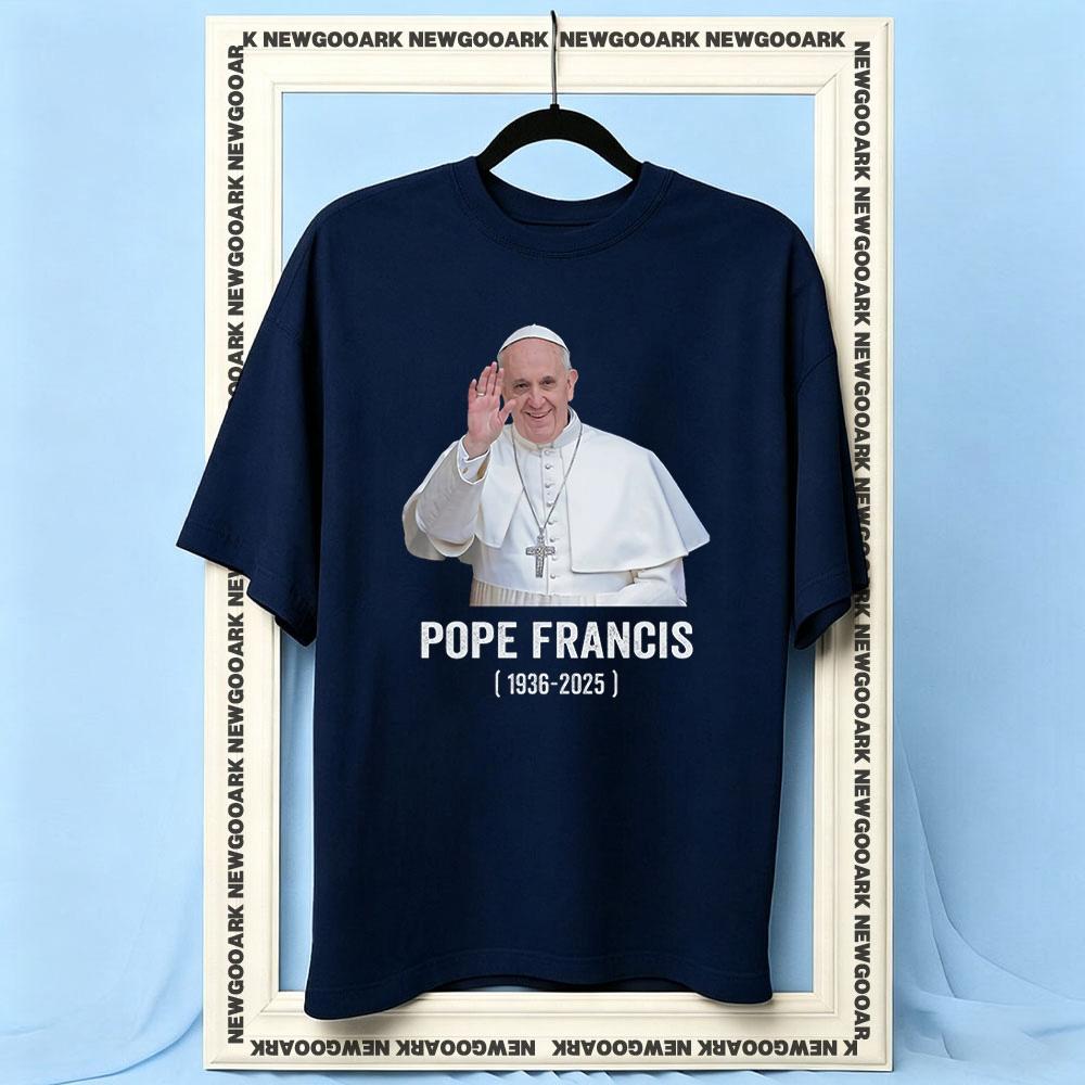 Thank You Father For Everything pope francis 19362025 tshirt woman man Casual cotton printed t shirts Adult Oneck summer S