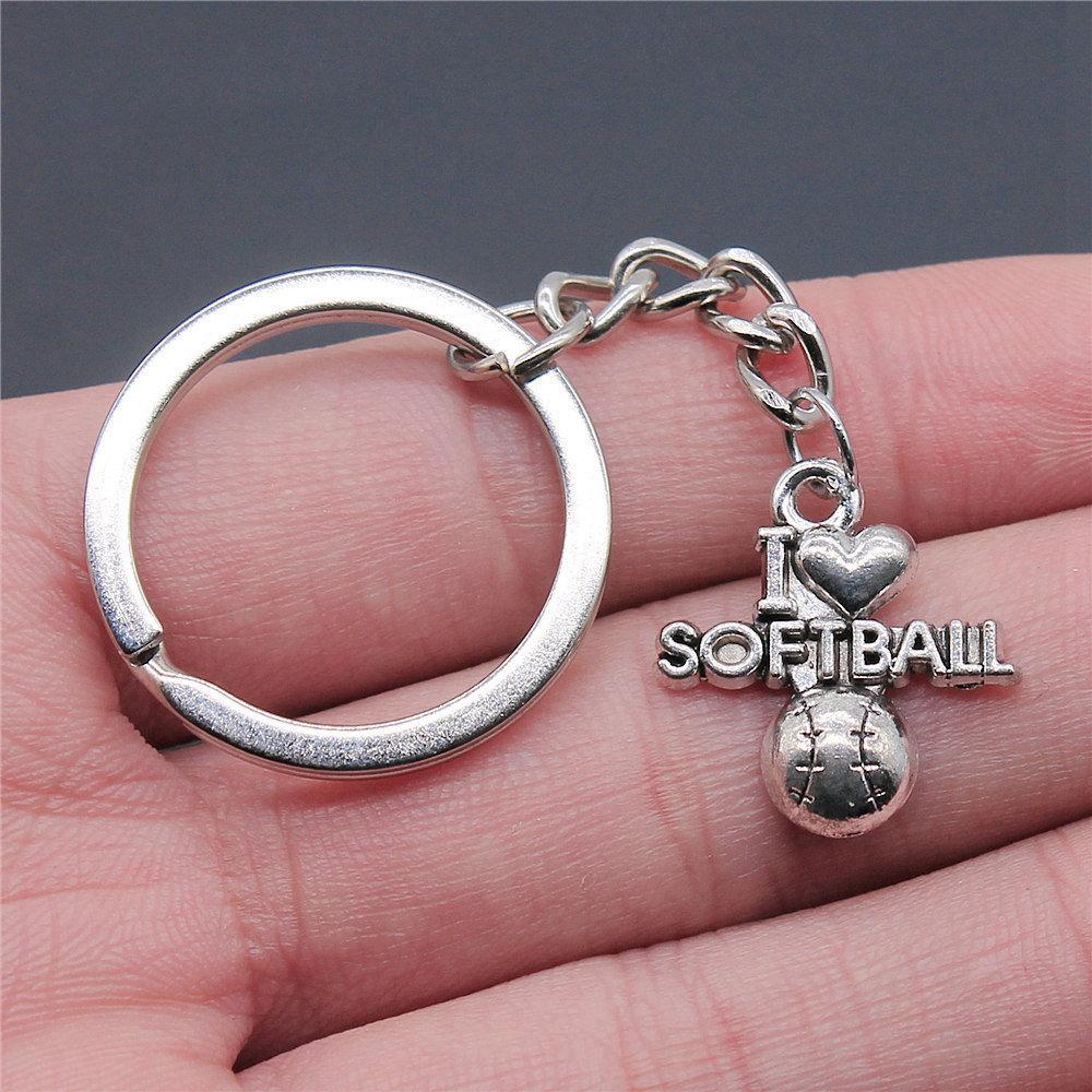 I Love Letter Tags Heart Keychain for Girls New Arrival Japanese Style Birthday Gift Korean Style Car Key Ring