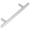 6pcs Easy Install Drawer Pulls Silver Bar Handles Durable Cabinet Handles  Wardrobes