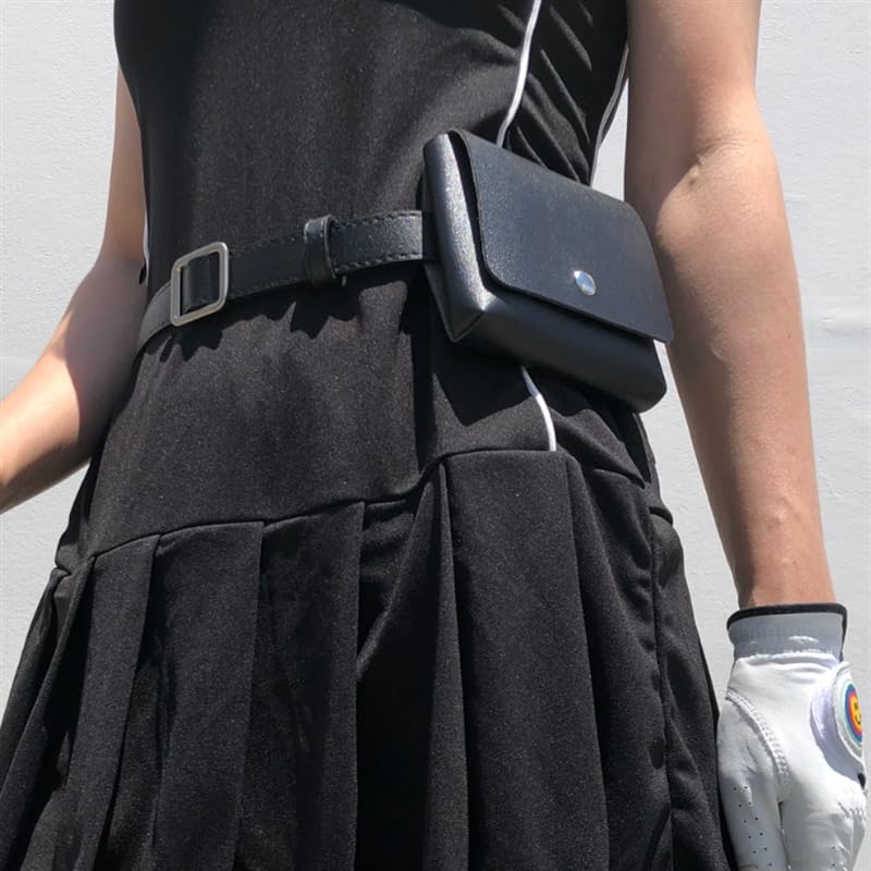 Golf Waist Pouch Golf Ball Case Golf Ball Holder with Belt