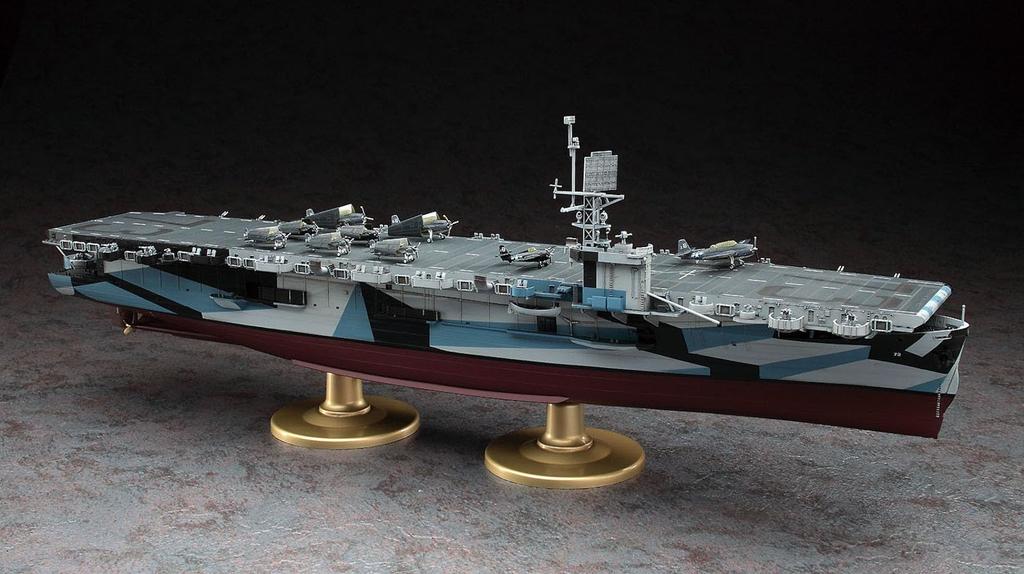 Hasegawa US Navy Escort Carrier Gambier Bay Plastic Model Kit Z27 1/350 CVE-73