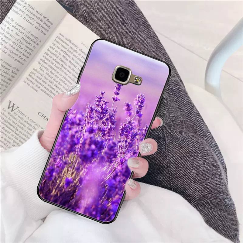 Lavender Purple flowers Phone Case for Samsung Galaxy A 51 30s a71 Soft Silicone Cover for A21s A70 10 A30