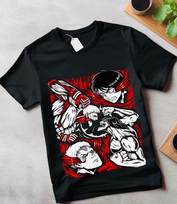 Attack On Titan T-Shirt Eren Vs Reiner Shirt Anime Manga Unisex Gift Anime