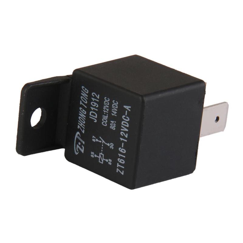 Auto Automotive DC 12V 80A 80 AMP Relay Relays 4 Pin